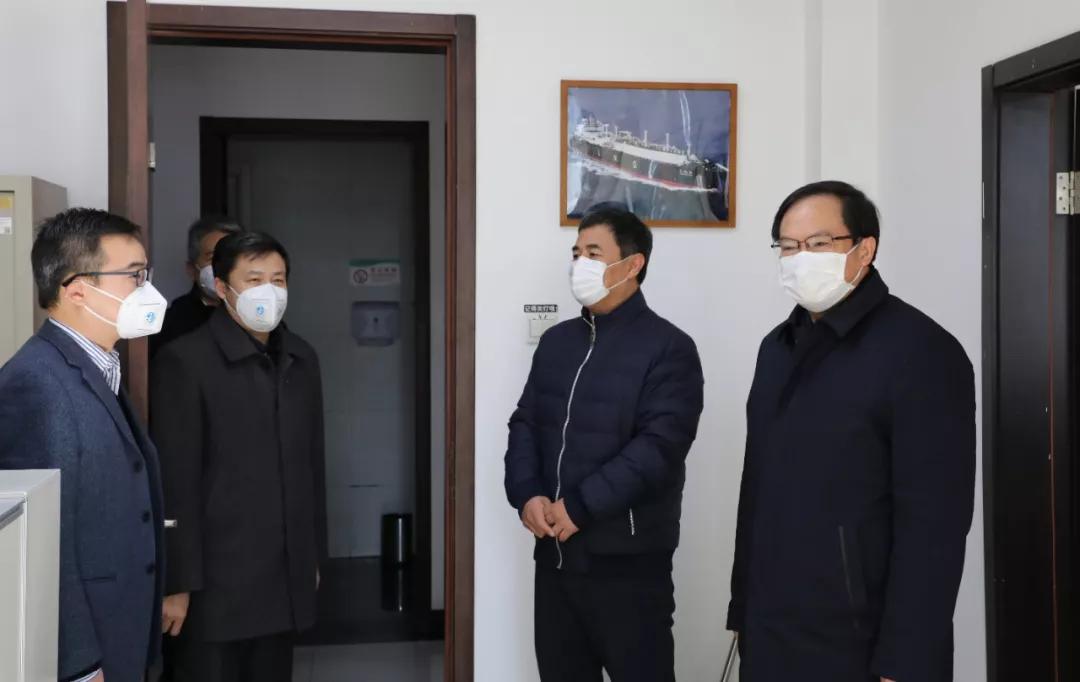 楊金成到長城電子、綜合院檢查指導(dǎo)疫情防控和復(fù)工復(fù)產(chǎn)工作